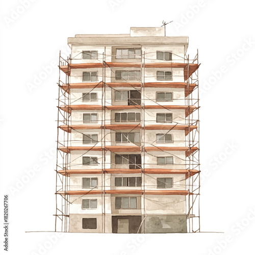 yuniazizah__a_cute_scaffolding_and_netting_wrapped_around_a_hig_4aafa957-da58-4c93-8f7d-0ef5abdb4e9a