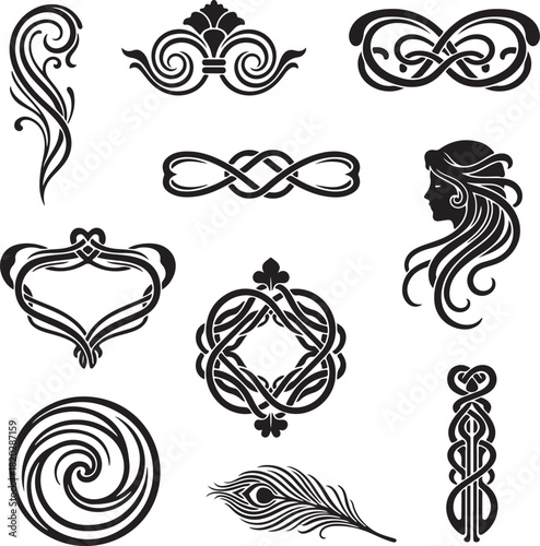 Vector file concept for graphic design and scalable digital art