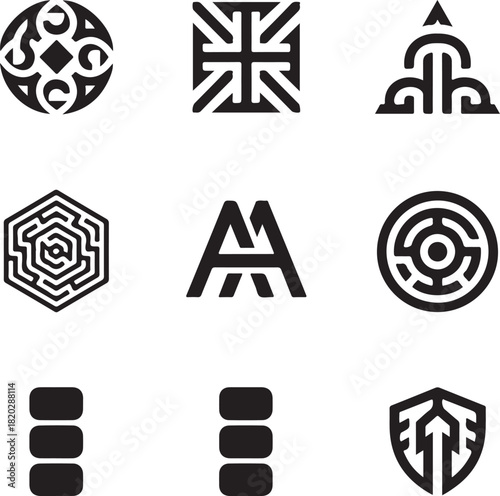 Vector file icon for graphic design and digital document formats