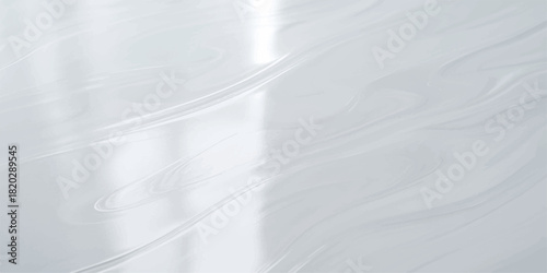 Abstract white satin fabric texture background reminiscent of a clean, frozen winter snow surface with a faint blue tint