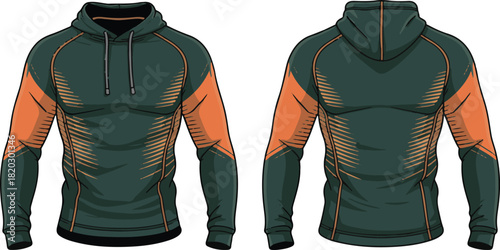 Sportswear Hoodie Design Template