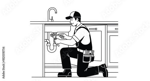 Hire a plumber to fix your sink with professional expert service