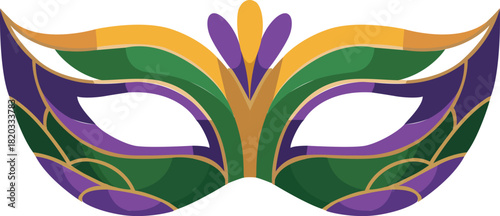 Mardi grass vector design