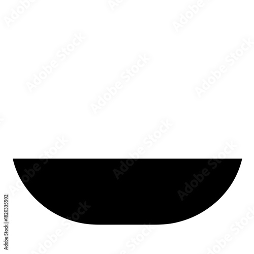 Modern Bed Inside Soup Bowl Creative Hostel Logo