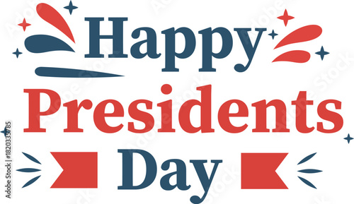 Presidents day vector design