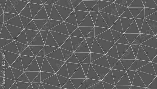 Geometric Low Poly Wireframe Pattern Background