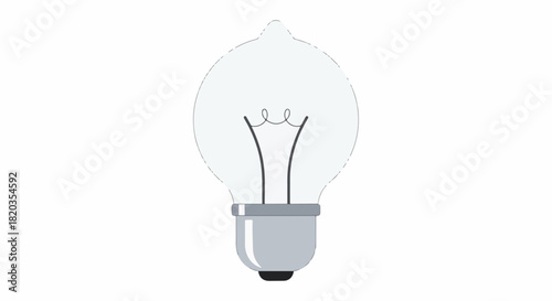 Lightbulb graphic, a symbol of innovation, thinking, and ideas