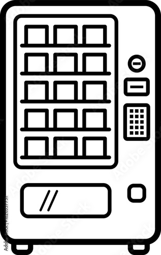 自動販売機のアイコン