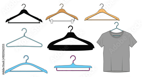 Organize your wardrobe with stylish and functional clothes hangers