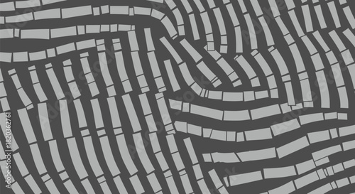 Modern geometric abstract design with flowing lines for creative projects