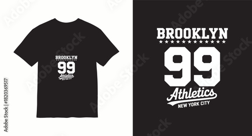 varsity style t-shirt design