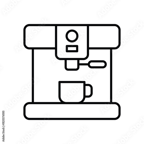 Coffee Maker Icon Vector Design