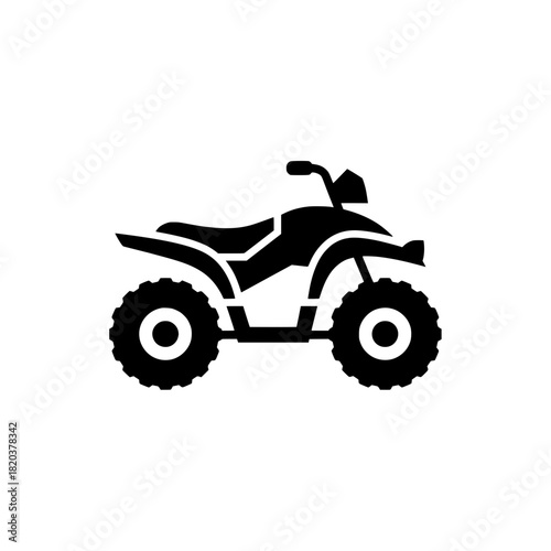 ATV or All-Terrain Vehicle Icon - Off-Road Transport