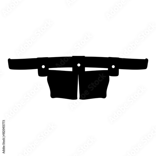 Silhouette of a mysterious object resembling a bizarre futuristic garment design