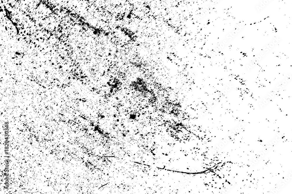 Fototapeta premium Abstract dirty grunge texture with scattered black specks and dust particles pattern.