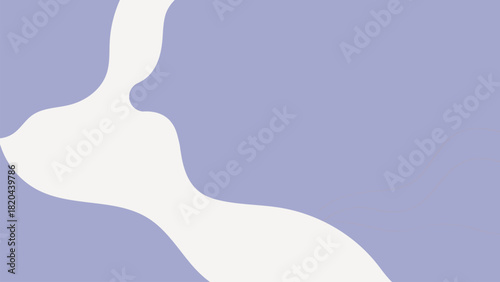 Purple abstract shape desktop wallpaper vector