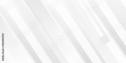 Abstract white square shape with futuristic concept background. Vector eps10