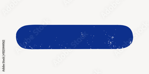 Blue line collage element vector