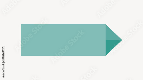 Green page marker vector
