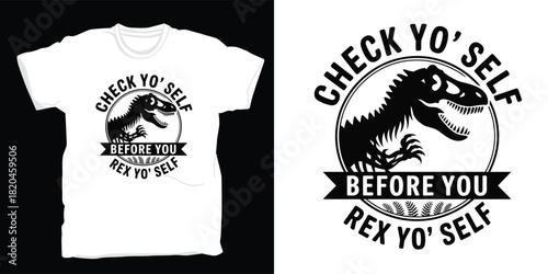 Cartoon caveman with club and rude way of solving things text design