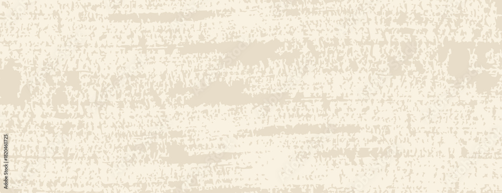 Obraz premium Beige background with a textured, distressed style. The background features a beige color with a rough, abstract pattern. Brush stroke texture background. Beige background vector.
