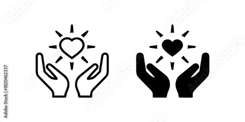 Hope Icon for Inspiration, Positivity, Motivation, and Emotional Support