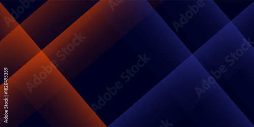 Abstract geometric dark blue and orange square theme overlap background modern graphic modern nice good neutral style