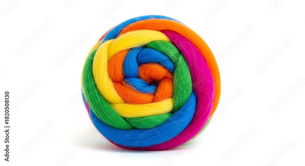 Naklejka premium Buy colorful wool roving for felting supplies needle felting and spinning projects online now today