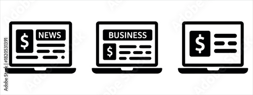 Stay informed with online business news and economic updates on your laptop for smart investing and financial decisions, monitor market trends now.