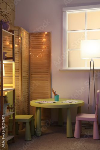 Cozy children's play area w...