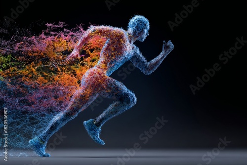 Neurotransmitter Release in Response to Exercise: Capture the increased release of neurotransmitters during physical exercise and its effect on breathing.