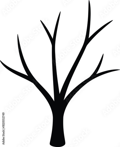 Rocking horse silhouette vector image for baby nursery decor design eps