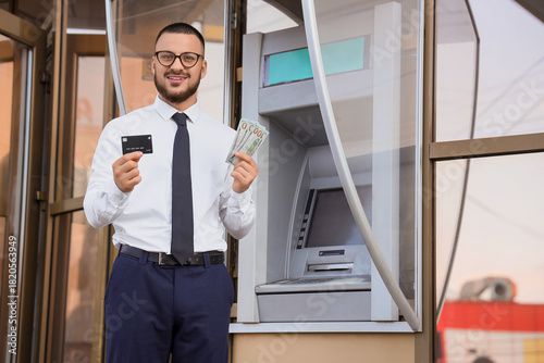 Businessman with credit car...
