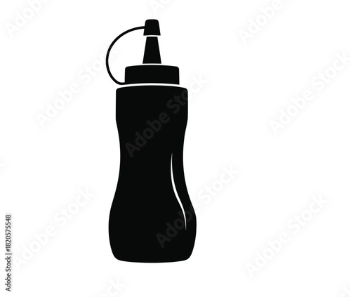 Sauce Bottle Squeeze Shape