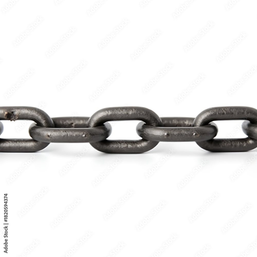 Fototapeta premium Metal Chain Link or Aged Chain
