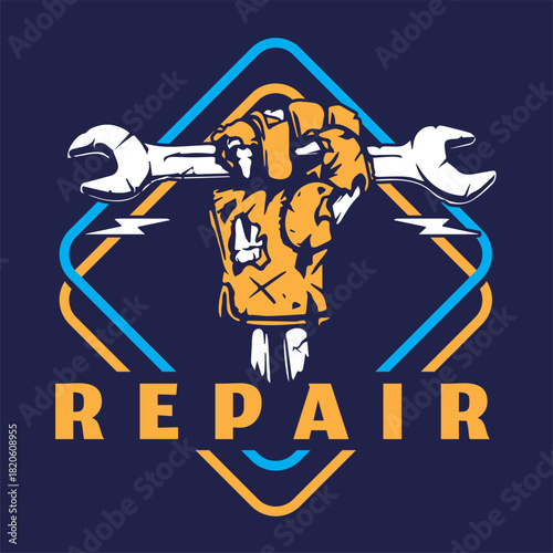 The Strong Hands of the Repair Expert