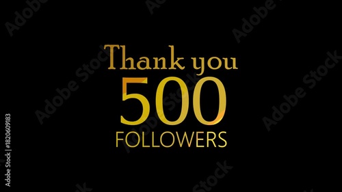 Thank you 500 followers 