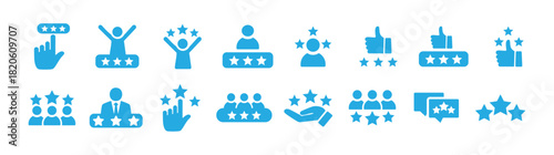 3 Star Customer experience vector icon, Rating icon. 3 star work experience symbol for review apps and websites Three star rating Customer feedback concept. Vector illustration.