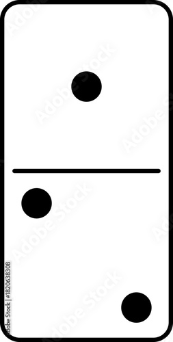 Domino, complete set of dominoes. Transparent, with outlines. Vector, graphic, design, Cutting, printing, subwoofer, laser engraving