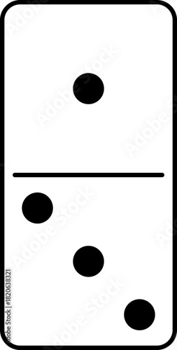 Domino, complete set of dominoes. Transparent, with outlines. Vector, graphic, design, Cutting, printing, subwoofer, laser engraving