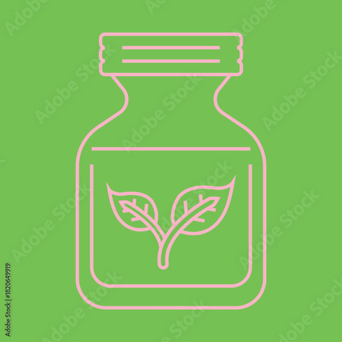 Herbal Medicine icon desigbn