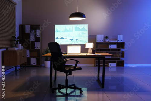 Interior of data scientist'...