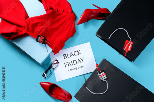 Shopping bags with new clot...