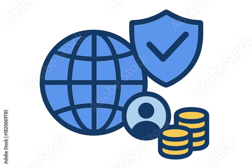 Global internet security and financial protection for user accounts