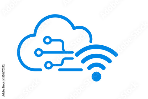 Data transfer between cloud storage and wireless network infrastructure