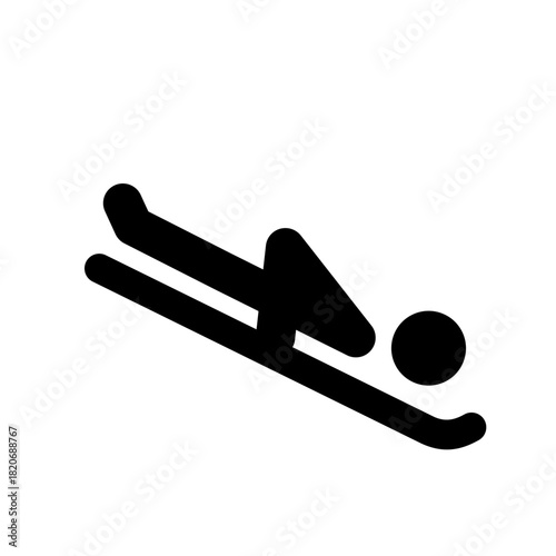 Skeleton pictogram vector icon