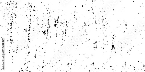 White, black dust overlay distress grungy grain, noise effect paint wall. small particles of debris and dust. crack and scratch dust paint concrete wall. subtle halftone grunge urban texture vector.