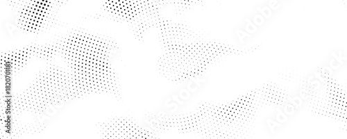 Comic dotted halftone fluid textured background. Half tone pixelated abstract texture for presentations, banners, comic design