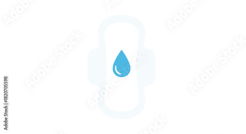 Stay fresh and confident with this hygiene product flat lay for period care promoting comfort and a healthy lifestyle during menstruation, Generative AI