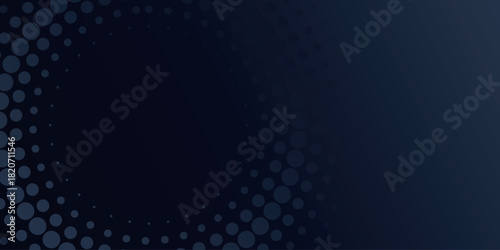 Abstract background with a modern and futuristic halftone circle design. Minimalist background concept for covers, brochures, presentations, certificates and marketing. EPS. 3